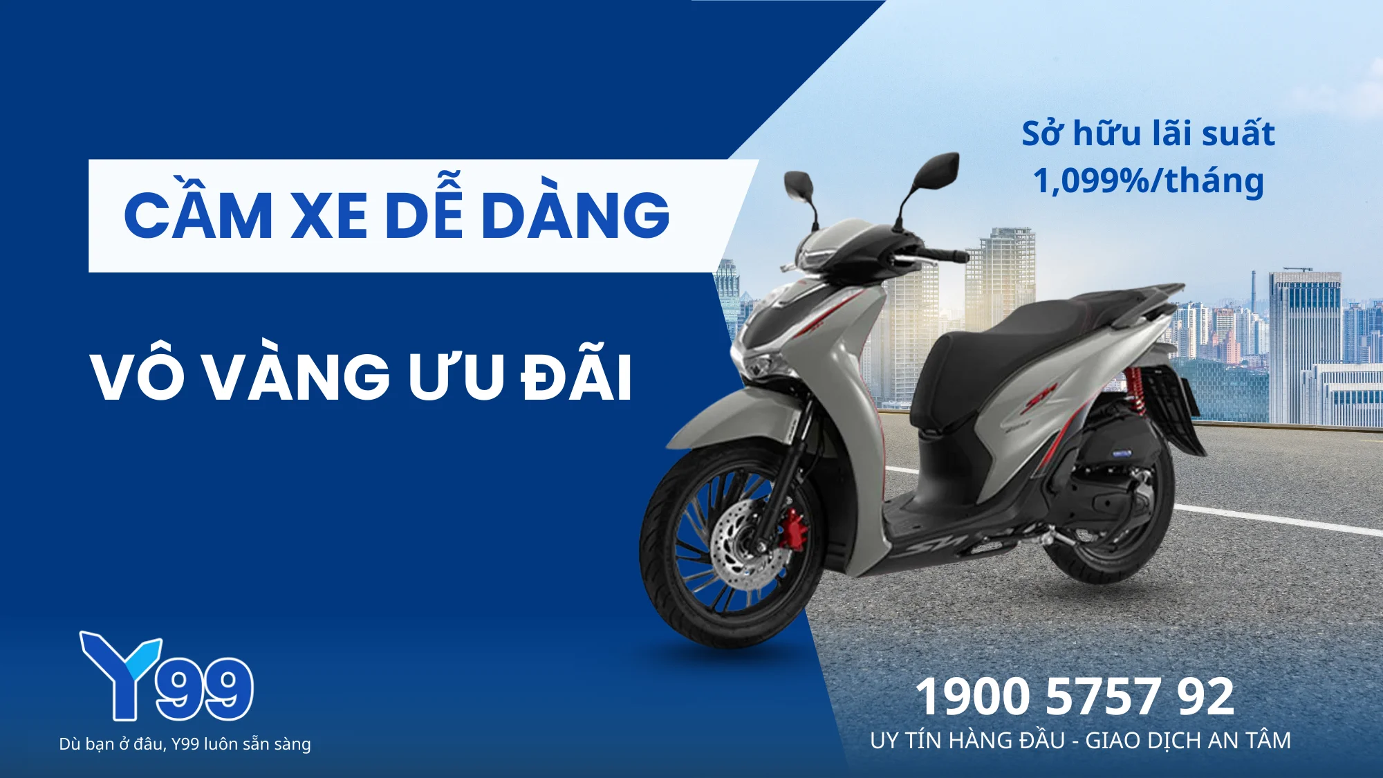 cầm xe máy